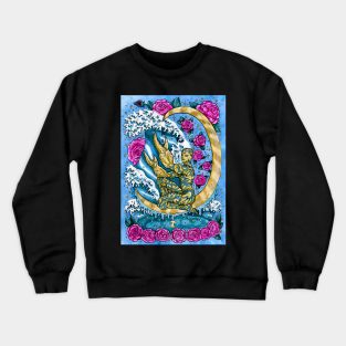 Cancer (Crab). Zodiac Design. Crewneck Sweatshirt